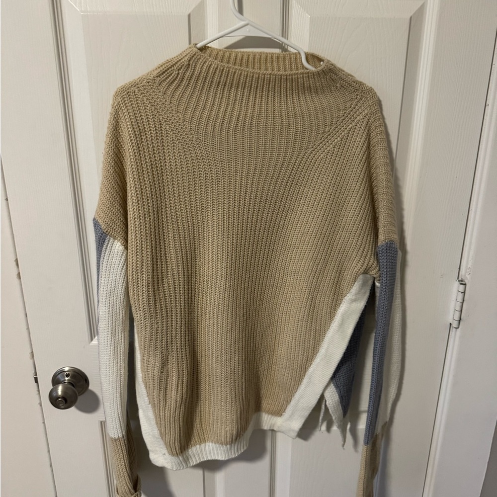 Color block sweater!